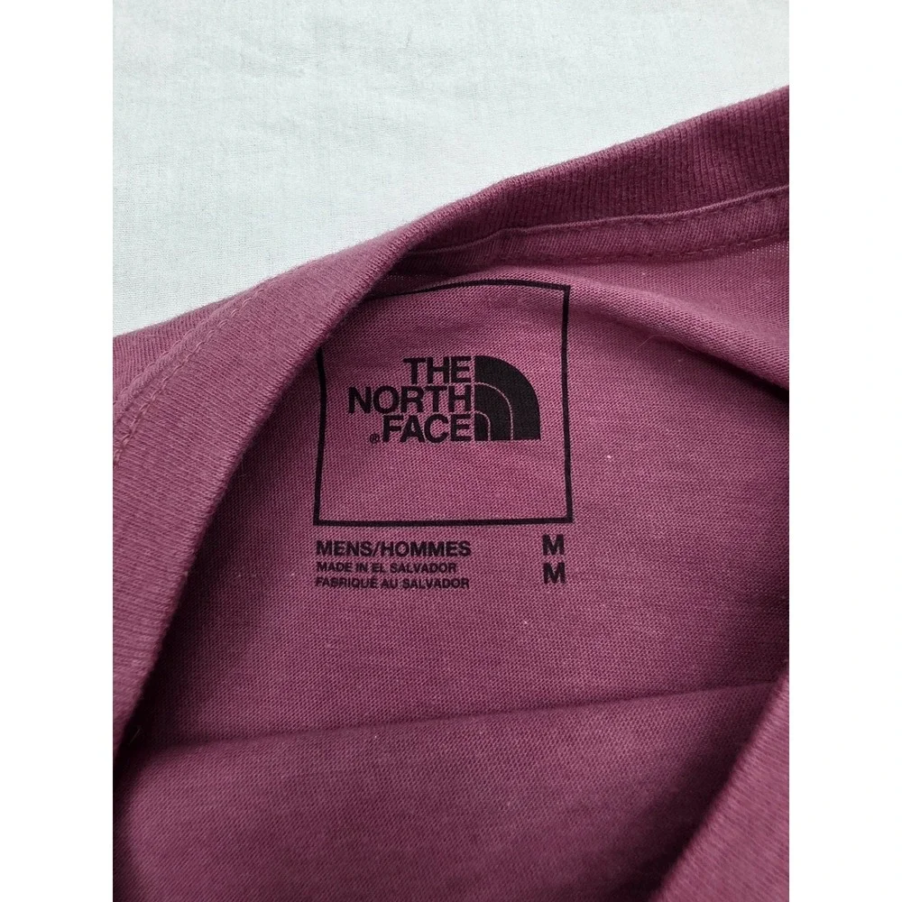 The North Face Purple Graphic Print Casual T-shirt Men's Size Medium